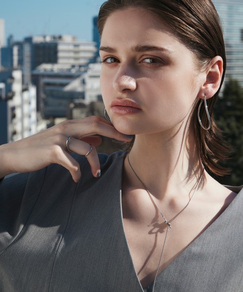 CENE（セネ）の「【CENE】セネ/ビッグドロップピアス（ピアス（両耳用）・レディース・ゴールド/シルバー・FREE）」の10枚目の写真