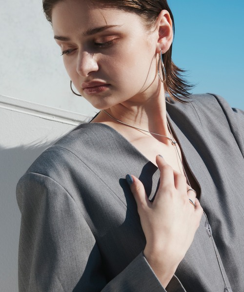 CENE（セネ）の「【CENE】セネ/ビッグドロップピアス（ピアス（両耳用）・レディース・ゴールド/シルバー・FREE）」の14枚目の写真