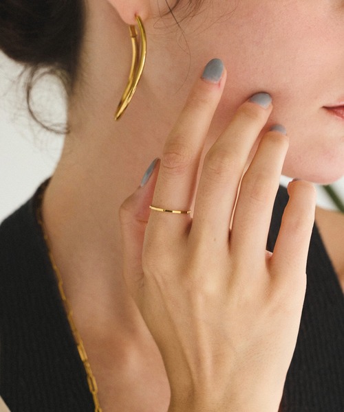 CENE（セネ）の「【CENE】セネ/ビッグドロップピアス（ピアス（両耳用）・レディース・ゴールド/シルバー・FREE）」の15枚目の写真