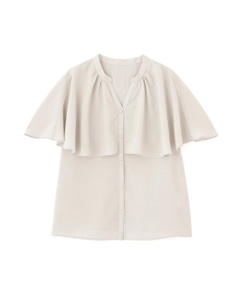 PROPORTION BODY DRESSING（プロポーションボディドレッシング）の「ケープ風ブラウス / 1214110421（シャツ/ブラウス・レディース・ベージュ/ピンク/ブルー・FREE）」の10枚目の写真