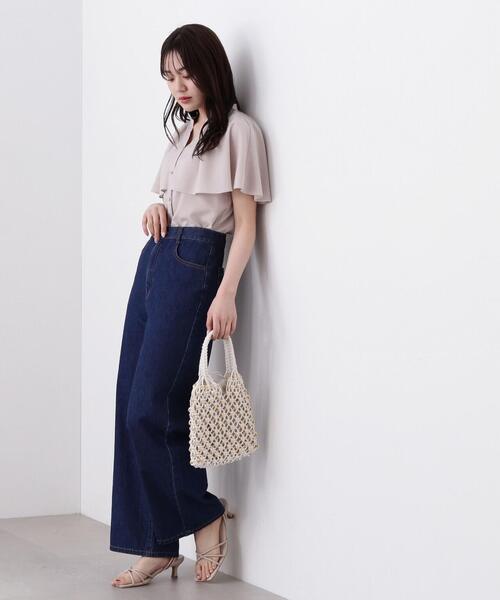 PROPORTION BODY DRESSING（プロポーションボディドレッシング）の「ケープ風ブラウス / 1214110421（シャツ/ブラウス・レディース・ベージュ/ピンク/ブルー・FREE）」の16枚目の写真