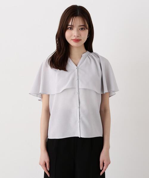 PROPORTION BODY DRESSING（プロポーションボディドレッシング）の「ケープ風ブラウス / 1214110421（シャツ/ブラウス・レディース・ベージュ/ピンク/ブルー・FREE）」の22枚目の写真