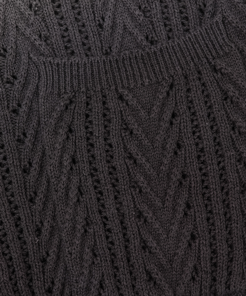 ABAHOUSE（アバハウス）の「【透かし編み】グラデーション シアー カーディガン（カーディガン/ボレロ・メンズ・グレー/サックスブルー/アイボリー・46/48/44）」の20枚目の写真