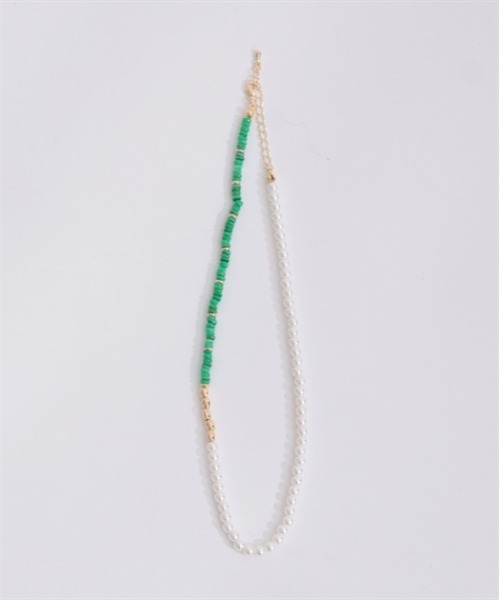 axes femme（アクシーズファム）の「パール×ビーズネックレス（ネックレス・レディース・ゴールド・FREE）」の4枚目の写真