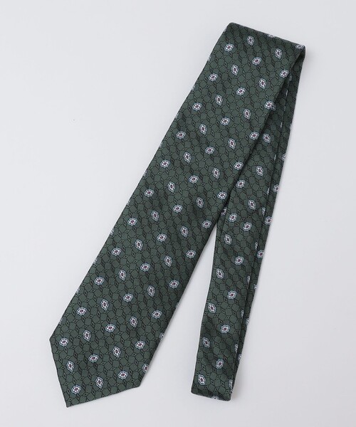 【セール】SHIPS: ヴィンテージ アーカイブ ジャカード 小紋柄 ネクタイ（ネクタイ）｜SHIPS（シップス）
