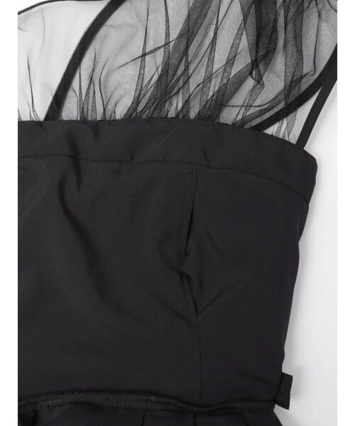 LAGUNAMOON（ラグナムーン）の「LADYエンボスオーガンジードレス（ドレス・レディース・ネイビー/ブラック・SMALL/MEDIUM）」の16枚目の写真