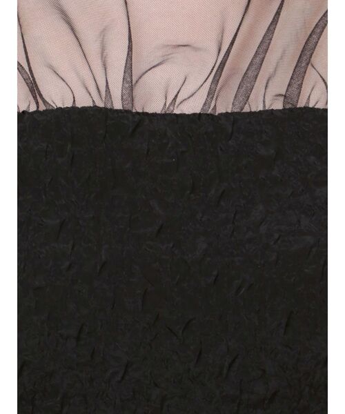 LAGUNAMOON（ラグナムーン）の「LADYエンボスオーガンジードレス（ドレス・レディース・ネイビー/ブラック・SMALL/MEDIUM）」の18枚目の写真