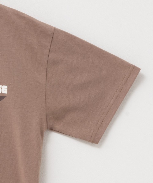 CONVERSE（コンバース）の「CONVERSE コンバース デカロゴプリントＴシャツ（Tシャツ/カットソー・キッズ・ベージュ/ブラック・120/130/140/150/160）」の8枚目の写真