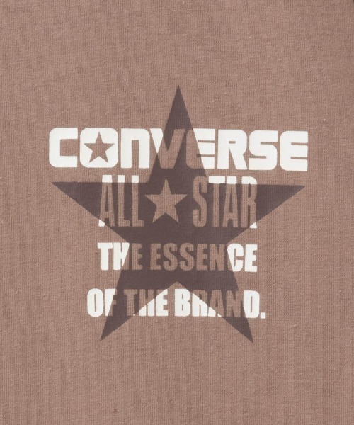 CONVERSE（コンバース）の「CONVERSE コンバース デカロゴプリントＴシャツ（Tシャツ/カットソー・キッズ・ベージュ/ブラック・120/130/140/150/160）」の10枚目の写真