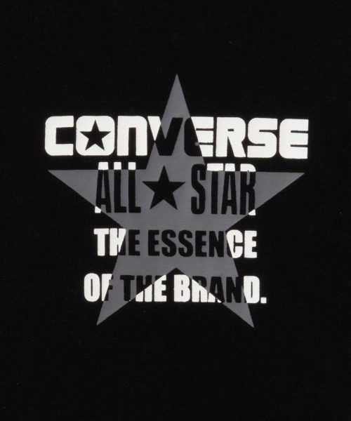 CONVERSE（コンバース）の「CONVERSE コンバース デカロゴプリントＴシャツ（Tシャツ/カットソー・キッズ・ベージュ/ブラック・120/130/140/150/160）」の12枚目の写真