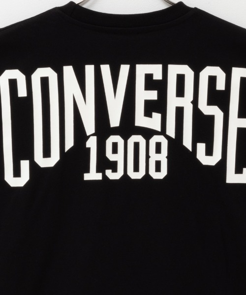 CONVERSE（コンバース）の「CONVERSE コンバース デカロゴプリントＴシャツ（Tシャツ/カットソー・キッズ・ベージュ/ブラック・120/130/140/150/160）」の13枚目の写真