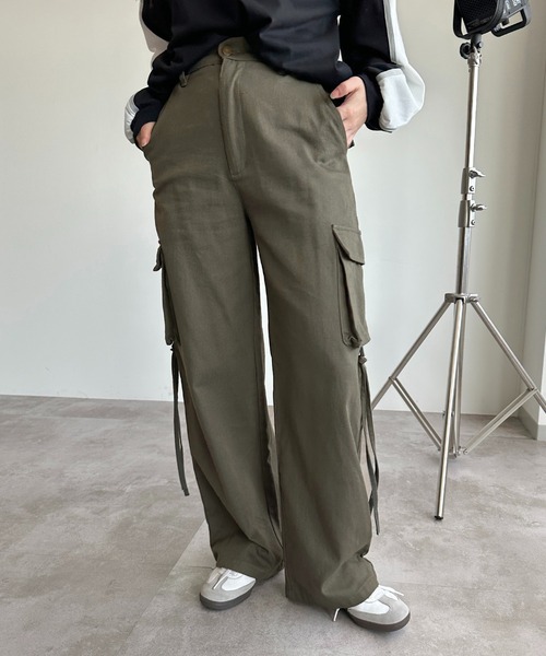 apres jour mignon(アプレジュールミニョン)の「アソートカーゴパンツ【ZOZOTOWN限定アイテム】(カーゴパンツ・レディース・その他/チャコールグレー/カーキ・X-LARGE/SMALL/MEDIUM)」の4枚目の写真