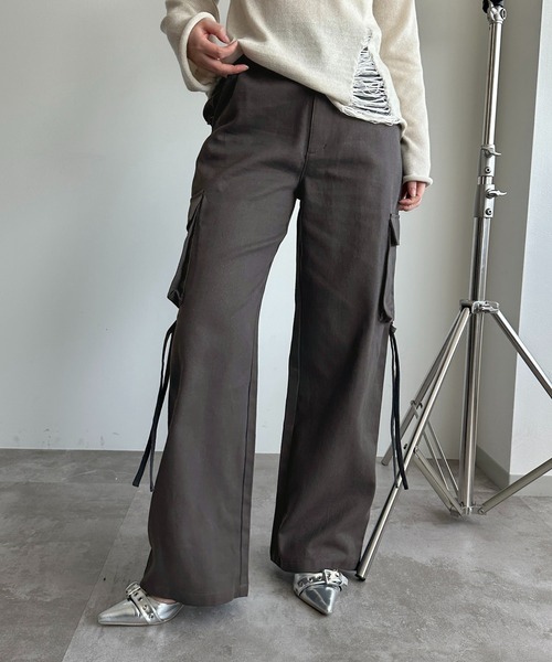 apres jour mignon(アプレジュールミニョン)の「アソートカーゴパンツ【ZOZOTOWN限定アイテム】(カーゴパンツ・レディース・その他/チャコールグレー/カーキ・X-LARGE/SMALL/MEDIUM)」の11枚目の写真