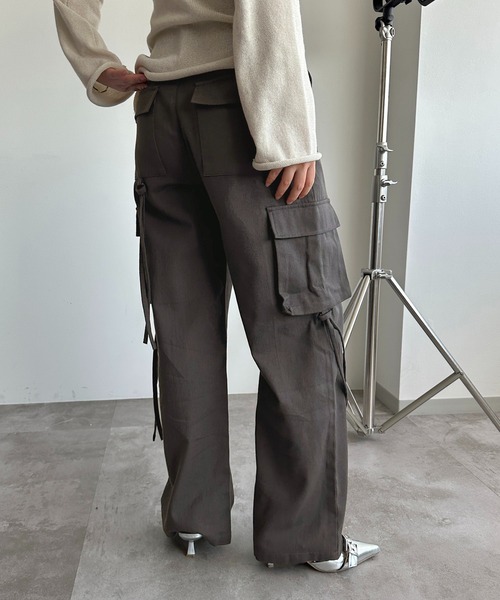 apres jour mignon(アプレジュールミニョン)の「アソートカーゴパンツ【ZOZOTOWN限定アイテム】(カーゴパンツ・レディース・その他/チャコールグレー/カーキ・X-LARGE/SMALL/MEDIUM)」の9枚目の写真