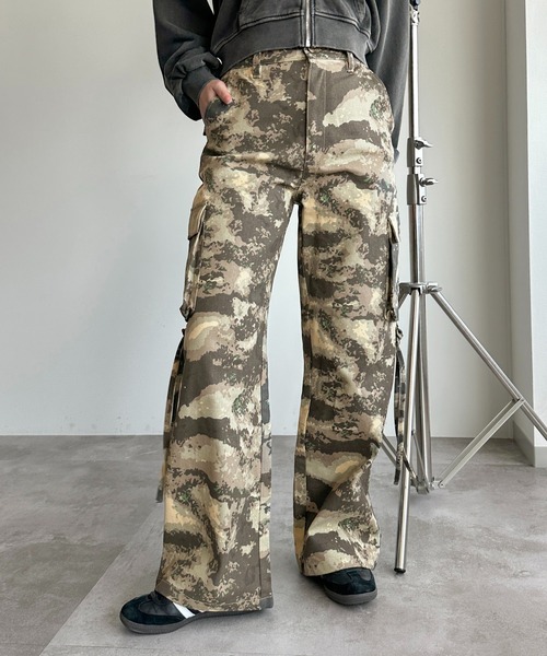 apres jour mignon(アプレジュールミニョン)の「アソートカーゴパンツ【ZOZOTOWN限定アイテム】(カーゴパンツ・レディース・その他/チャコールグレー/カーキ・X-LARGE/SMALL/MEDIUM)」の18枚目の写真