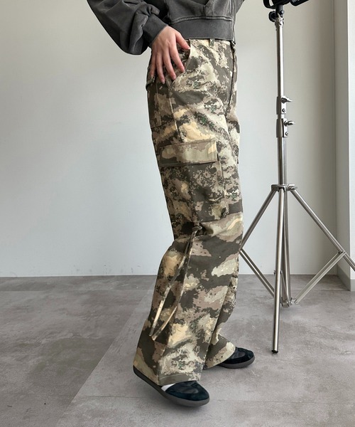 apres jour mignon(アプレジュールミニョン)の「アソートカーゴパンツ【ZOZOTOWN限定アイテム】(カーゴパンツ・レディース・その他/チャコールグレー/カーキ・X-LARGE/SMALL/MEDIUM)」の16枚目の写真