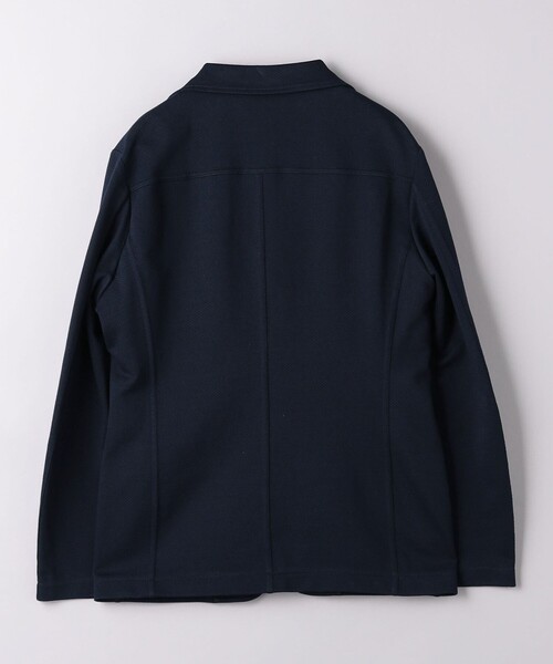 T-JACKET(ティージャケット)の「【別注】<T-JACKET> ハニカム 2B シングルジャケット(テーラードジャケット・メンズ・ネイビー・M/L/S)」の2枚目の写真