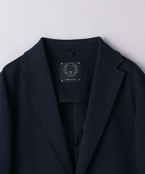 T-JACKET(ティージャケット)の「【別注】<T-JACKET> ハニカム 2B シングルジャケット(テーラードジャケット・メンズ・ネイビー・M/L/S)」の3枚目の写真