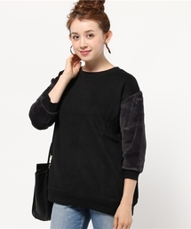 ROSE BUD | LCTT-15237 FUR/S BIG P/O(スウェット)