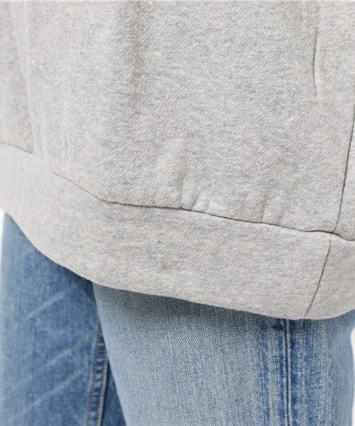 ROSE BUD（ローズバッド）の「LCTT-15237 FUR/S BIG P/O（スウェット・レディース・ブラック/ミックスグレー/オートミール・ONE SIZE）」の5枚目の写真