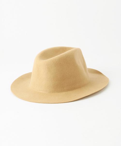 Another Edition(アナザーエディション)の「プレーン中折れツバヒロハット/AE Plain ナカオレツバヒロHAT◆(ハット・レディース・ブラック/ベージュ/ワインレッド・フリー)」の8枚目の写真