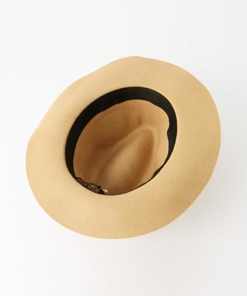 Another Edition(アナザーエディション)の「プレーン中折れツバヒロハット/AE Plain ナカオレツバヒロHAT◆(ハット・レディース・ブラック/ベージュ/ワインレッド・フリー)」の4枚目の写真