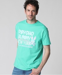 Psycho Bunny（サイコバニー）の「ハンドペイントサイン Tシャツ（Tシャツ/カットソー・メンズ）」