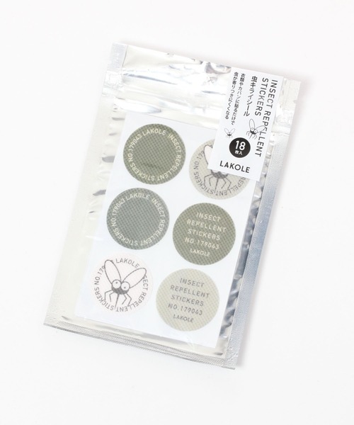 LAKOLE（ラコレ）の「虫よけシール[18枚セット] / 113663（アウトドアグッズ・レディース・その他・FREE）」の2枚目の写真