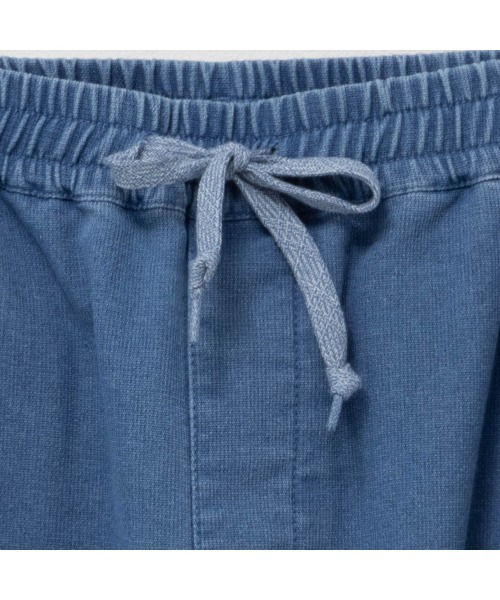 NAVY(ネイビー)の「メッシュデニムジョガーパンツ(デニムパンツ・メンズ・ブラック/ブルー・XL/L/M)」の6枚目の写真