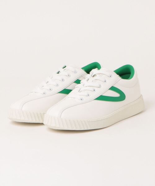 Tretorn（トレトン）の「【TRETORN】 ローカットスニーカー（スニーカー・メンズ・ブラック/ホワイト×ブラック/ホワイト×グリーン・25.5cm/26.0cm/26.5cm/27.0cm/28.0cm/25.0cm）」の2枚目の写真