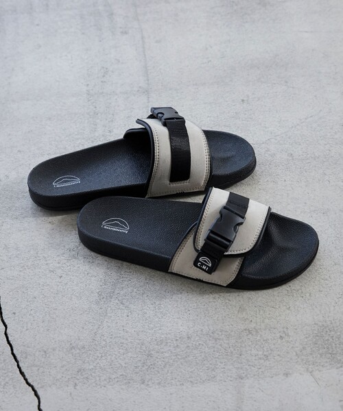 coen（コーエン）の「【C.Mt】SLIDE SANDAL（サンダル・メンズ・ブラック/ベージュ/その他1・26cm/27cm/28cm）」の2枚目の写真