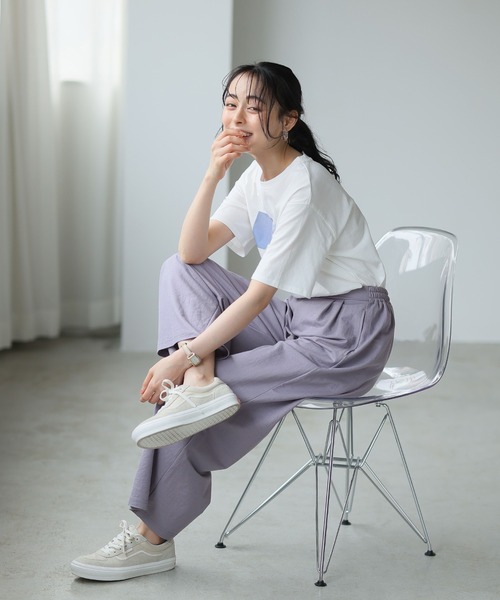 セール】【接触冷感COOL】ひんやり涼しいロングワイドパンツ