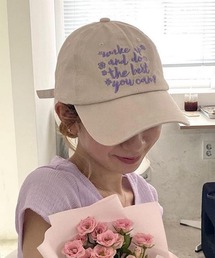 pur chouchou/ロゴ刺繍キャップ P4254