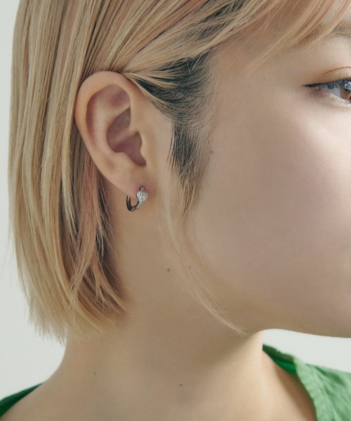 ピアス2 セール】2wayメタルキャッチピアス（ピアス（両耳用