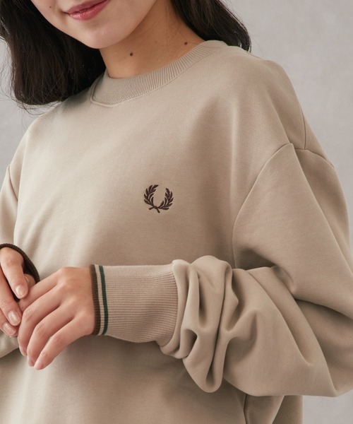 FRED PERRY】Crew Neck SweatShirt フレッドペリー クルーネック