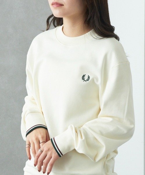 FRED PERRY】Crew Neck SweatShirt フレッドペリー クルーネック