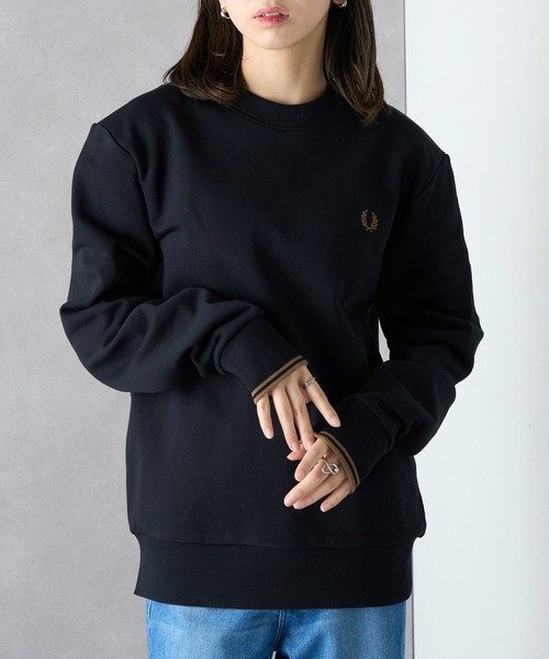 FRED PERRY】Crew Neck SweatShirt フレッドペリー クルーネック