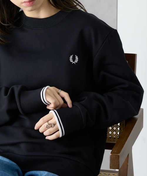 FRED PERRY】Crew Neck SweatShirt フレッドペリー クルーネック