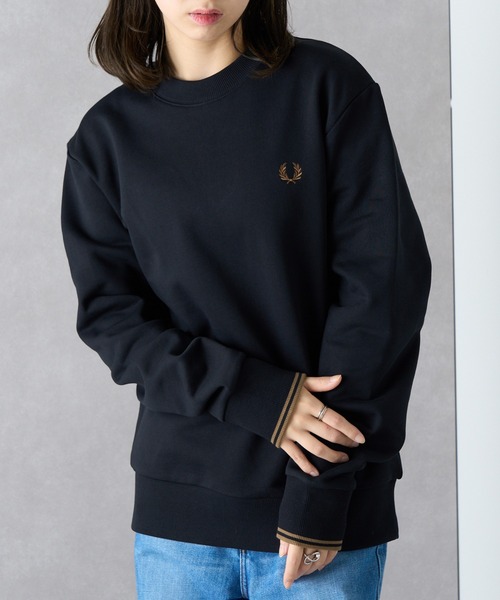 フレッドペリー　Crew Neck Sweatshirt スウェット　M フレッドペリー FRED PERRY Crew Neck Sweatshirt M7535