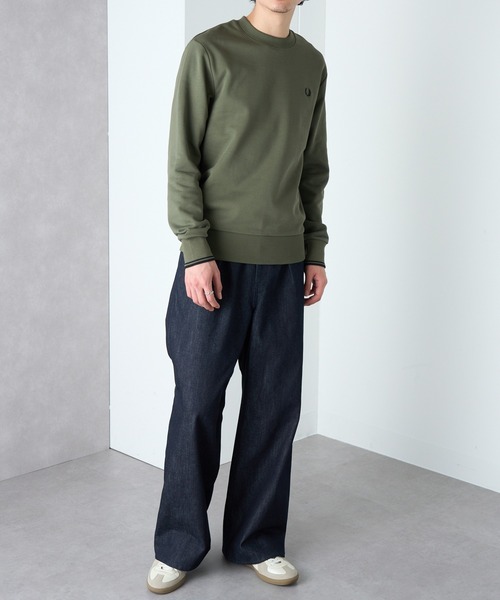 ★人気★【FRED PERRY】★CREW NECK SWEATSHIR.T★スウェット★ FRED PERRY（フレッドペリー）の「Crew Neck Sweatshirt