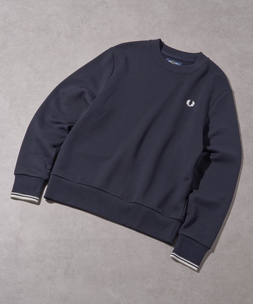 FRED PERRY】Crew Neck SweatShirt フレッドペリー クルーネック