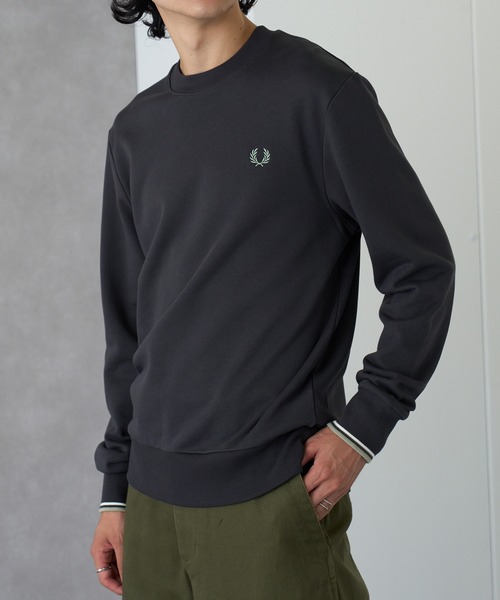 FRED PERRY】Crew Neck SweatShirt フレッドペリー クルーネック