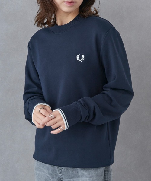 FRED PERRY】Crew Neck SweatShirt フレッドペリー クルーネック