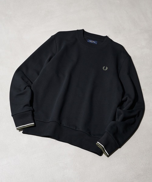 FRED PERRY】Crew Neck SweatShirt フレッドペリー クルーネック