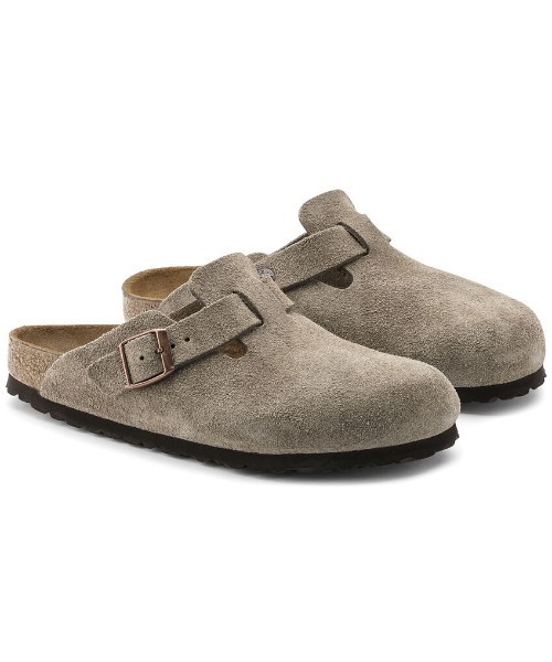 BIRKENSTOCK（ビルケンシュトック）の「BIRKENSTOCK/ビルケンシュトック/Boston（サンダル・レディース・ブラック/ベージュ・36/37/38/39）」の2枚目の写真