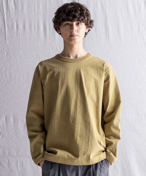 Jackman（ジャックマン）の「Dotsume LS T-Shirt（Tシャツ/カットソー・メンズ・ブルー系その他/ブラック/オフホワイト/グリーン系その他2/ホワイト系その他2/エメラルドブルー/ブルー系その他3/ブルー系その他2/ネイビー/スミクロ・X-LARGE/LARGE/MEDIUM/SMALL）」の5枚目の写真