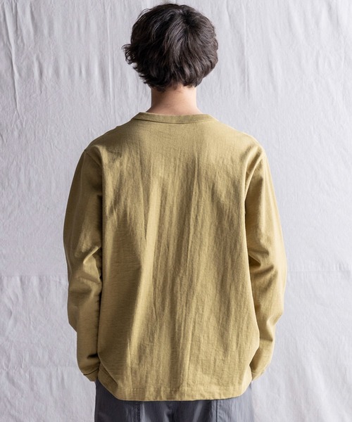 Jackman（ジャックマン）の「Dotsume LS T-Shirt（Tシャツ/カットソー・メンズ・ブルー系その他/ブラック/オフホワイト/グリーン系その他2/ホワイト系その他2/エメラルドブルー/ブルー系その他3/ブルー系その他2/ネイビー/スミクロ・X-LARGE/LARGE/MEDIUM/SMALL）」の12枚目の写真