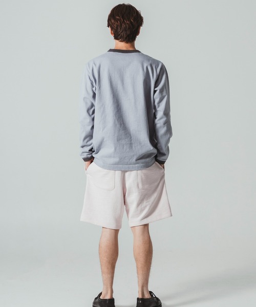 Jackman（ジャックマン）の「Dotsume LS T-Shirt（Tシャツ/カットソー・メンズ・ブルー系その他/ブラック/オフホワイト/グリーン系その他2/ホワイト系その他2/エメラルドブルー/ブルー系その他3/ブルー系その他2/ネイビー/スミクロ・X-LARGE/LARGE/MEDIUM/SMALL）」の19枚目の写真