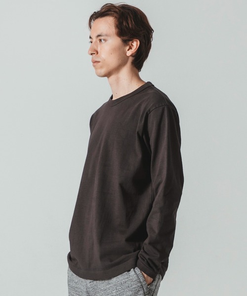 Jackman（ジャックマン）の「Dotsume LS T-Shirt（Tシャツ/カットソー・メンズ・ブルー系その他/ブラック/オフホワイト/グリーン系その他2/ホワイト系その他2/エメラルドブルー/ブルー系その他3/ブルー系その他2/ネイビー/スミクロ・X-LARGE/LARGE/MEDIUM/SMALL）」の21枚目の写真