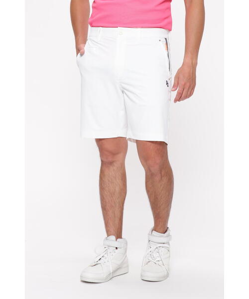 PEARLY GATES(パーリーゲイツ)の「【PEARLY GATES】ポリエステルサッカーストレッチ ショートパンツ(その他パンツ・メンズ・ホワイト/ベージュ/ネイビー/オレンジ・MEDIUM/LARGE/X-LARGE/XX-LARGE)」の2枚目の写真